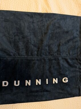 DUNNING Suede Shoe Bag